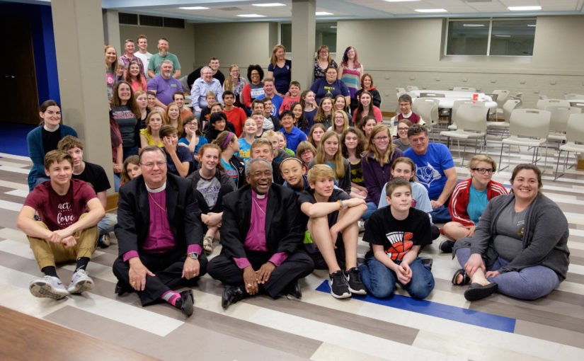 The Presiding Bishop Visits the Youth of the Diocese